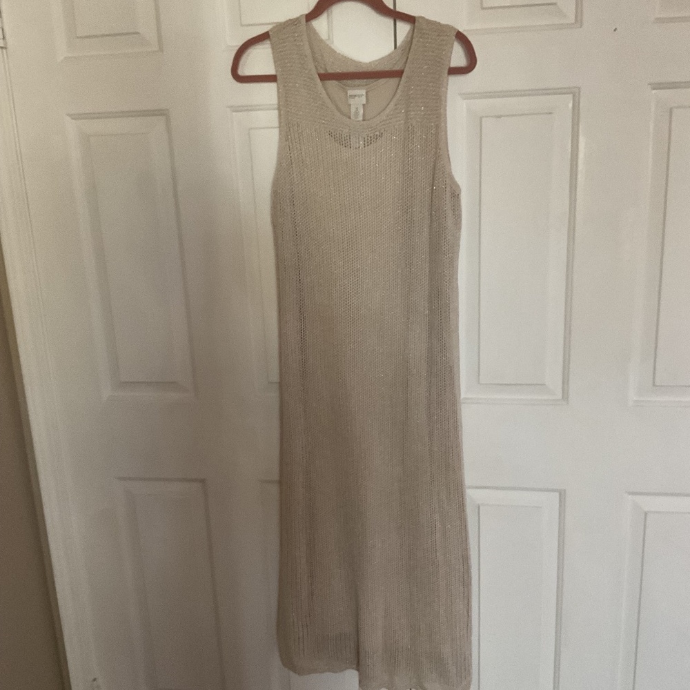 Chico’s Sleveless Long Dress Size 3